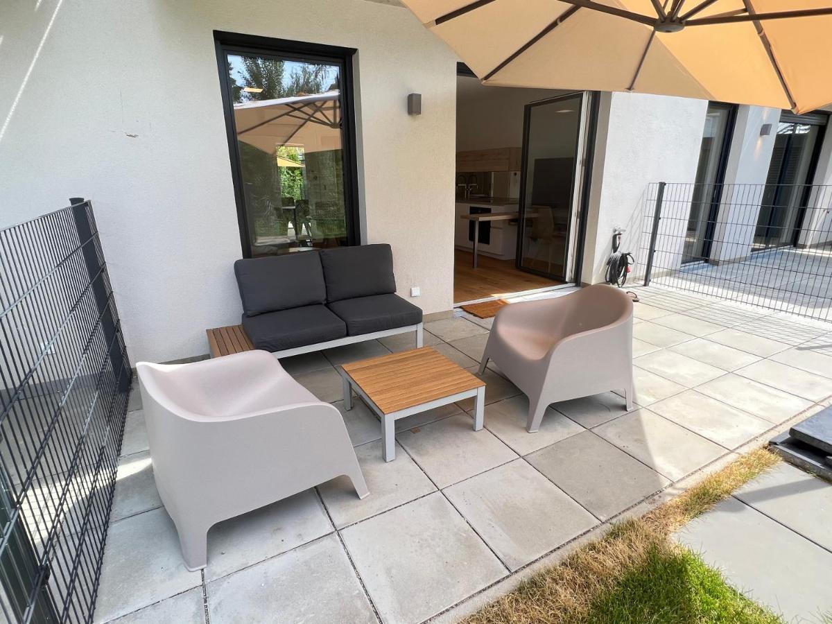 25H Spa-Residenz Best Sleep Privat Garden & Pools Neusiedl am See Dış mekan fotoğraf